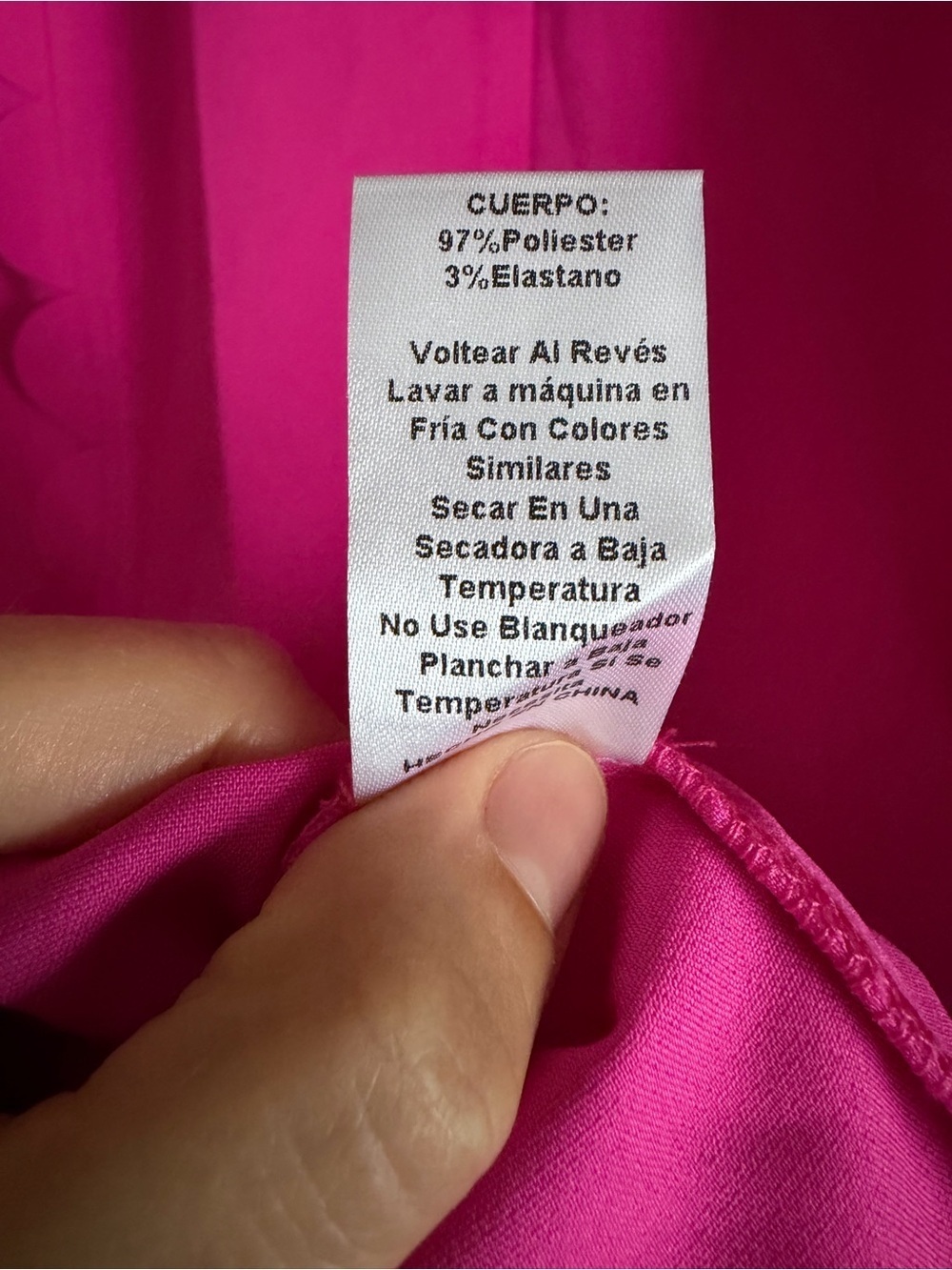 TCEC Hot Pink Scalloped Halter Mini Dress in size L - Picture 9 of 10